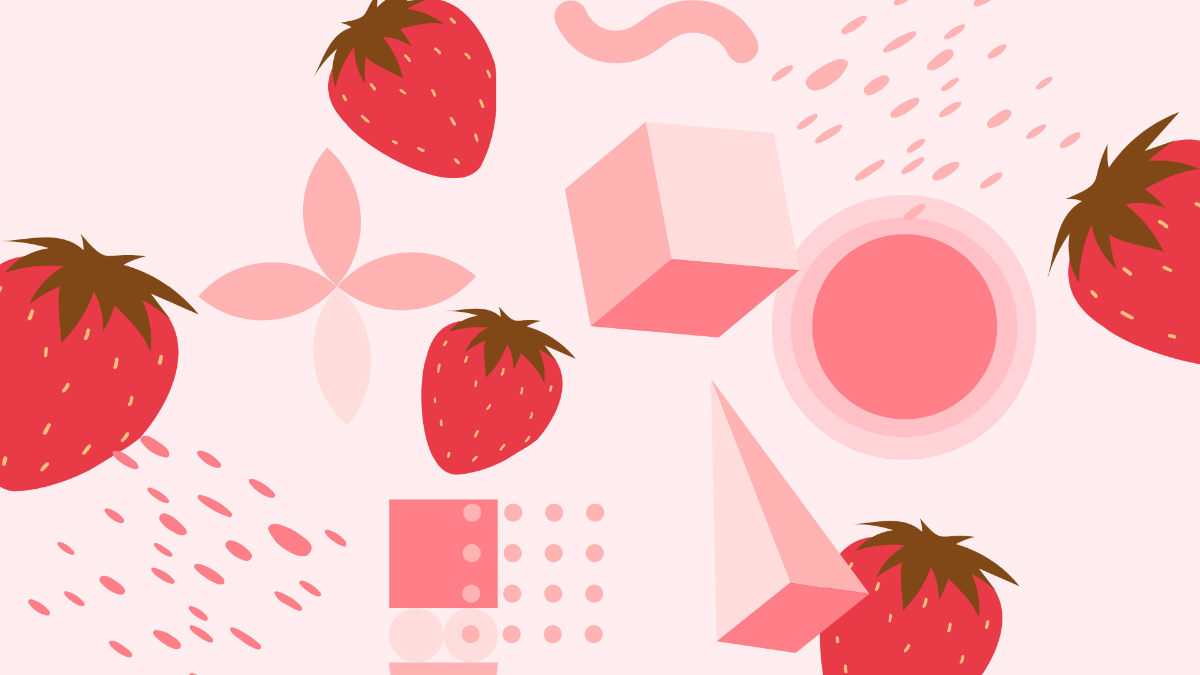 Pink Geometric Background Template