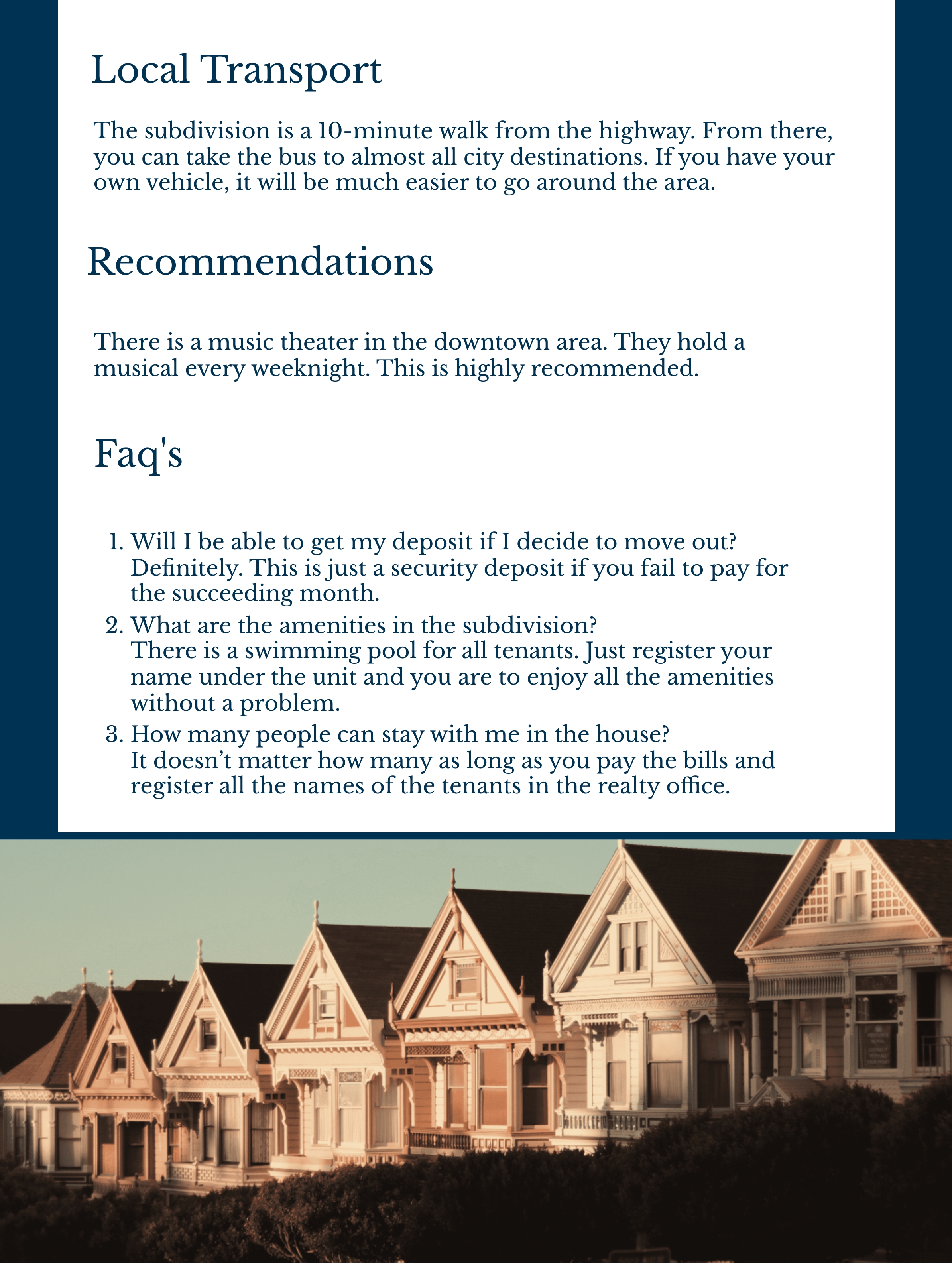 Free House Rental Welcome Book Template to Edit Online