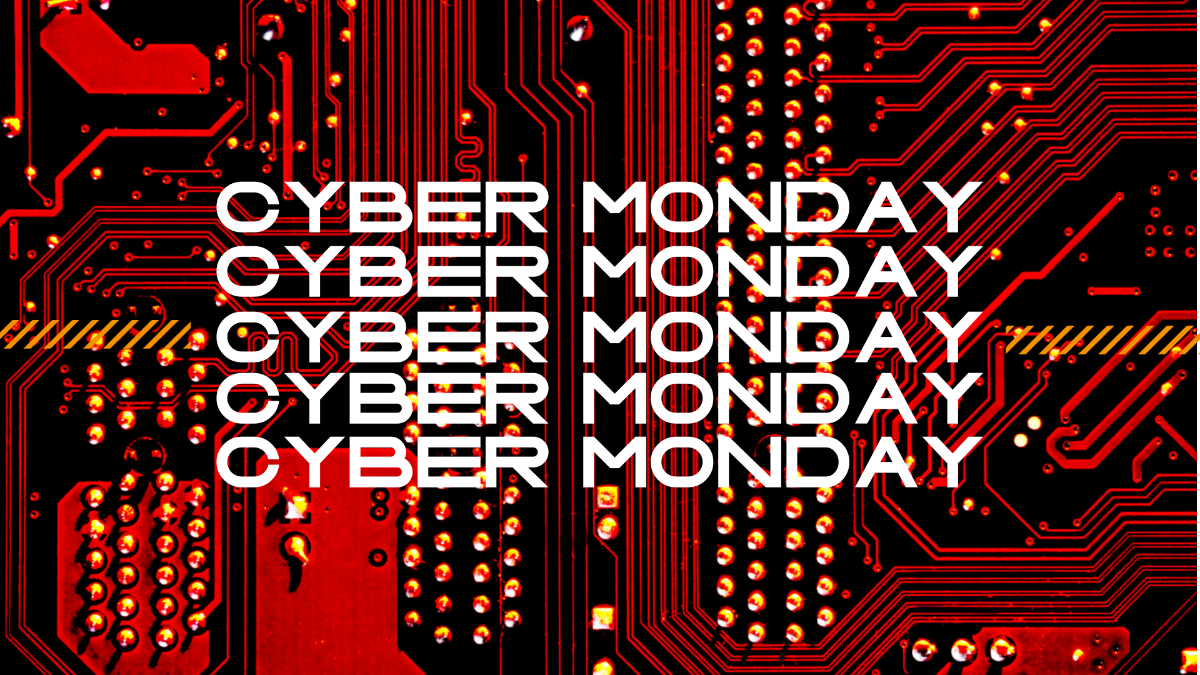 Cyber Monday Blur Background Template