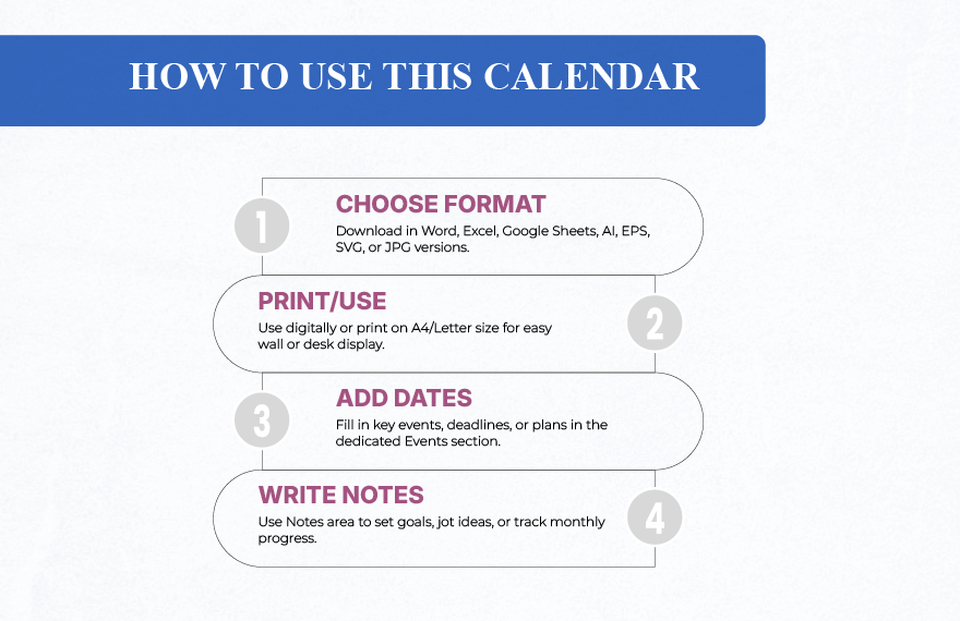 Blank October 2025 Calendar Template