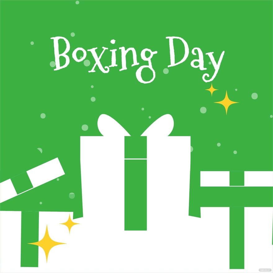 Boxing Day Symbol Vector
