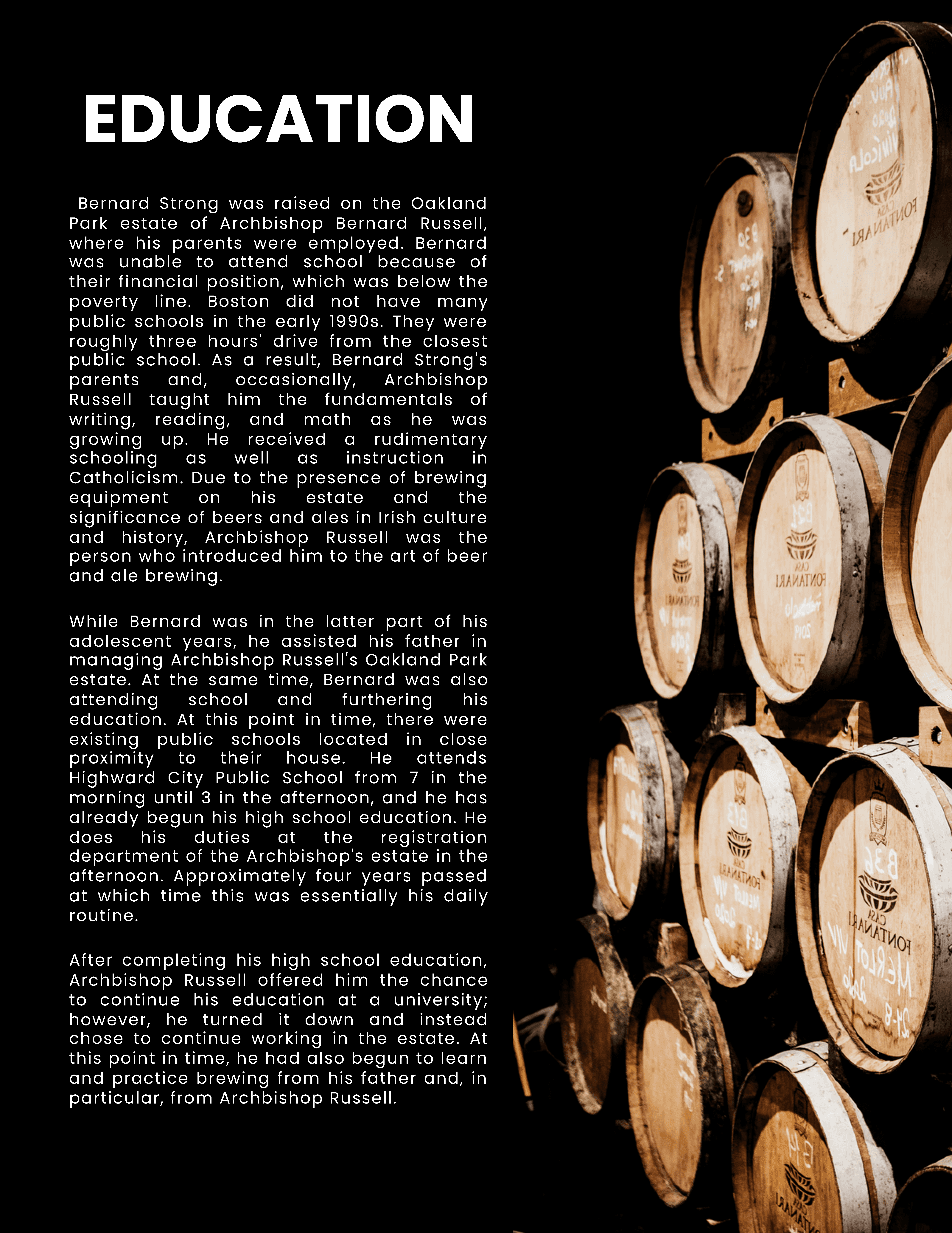 Free Company Biography Template to Edit Online