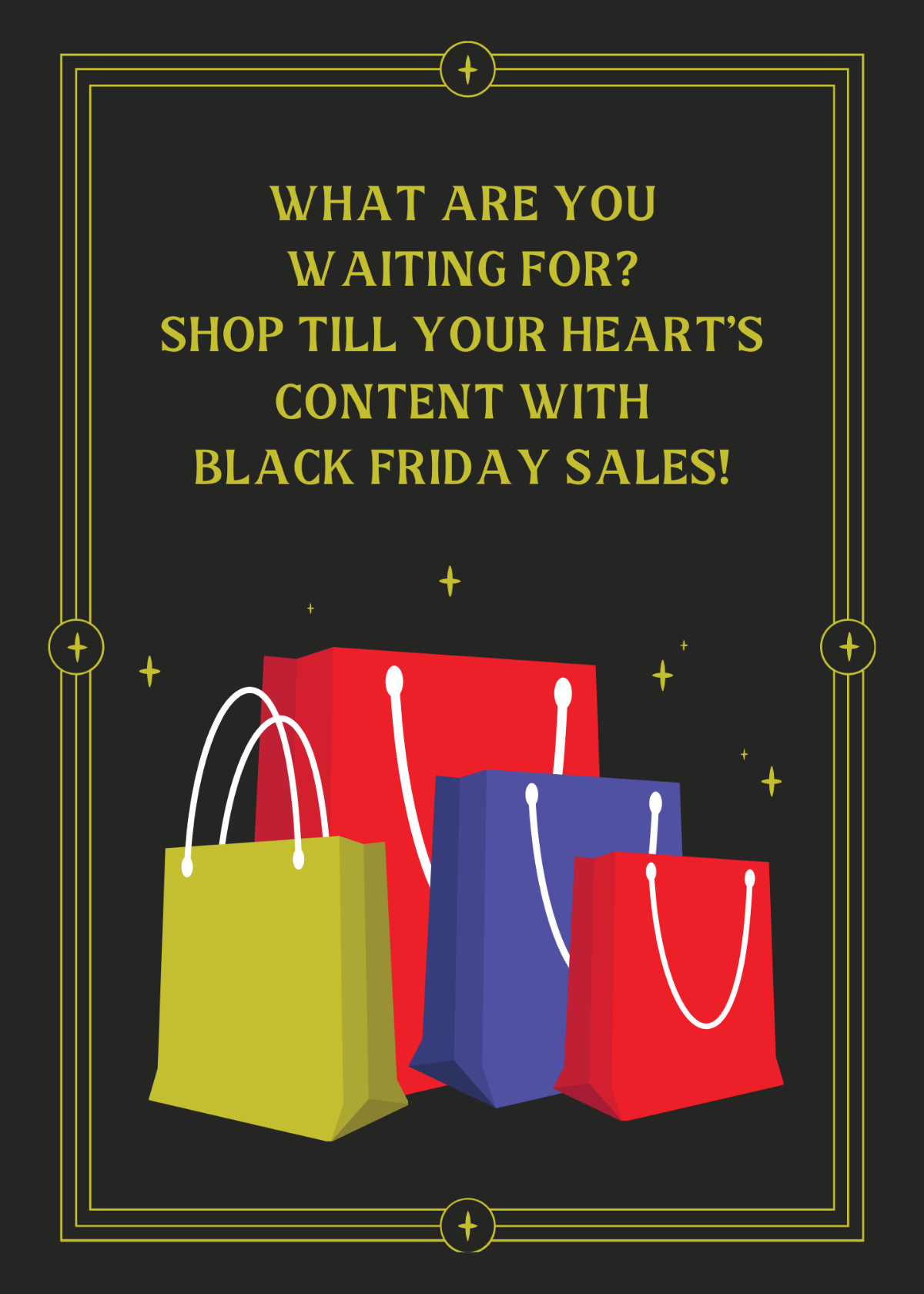 Black Friday Message Template
