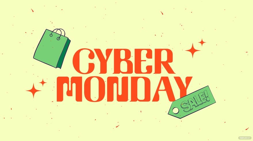 Cyber Monday Texture Background