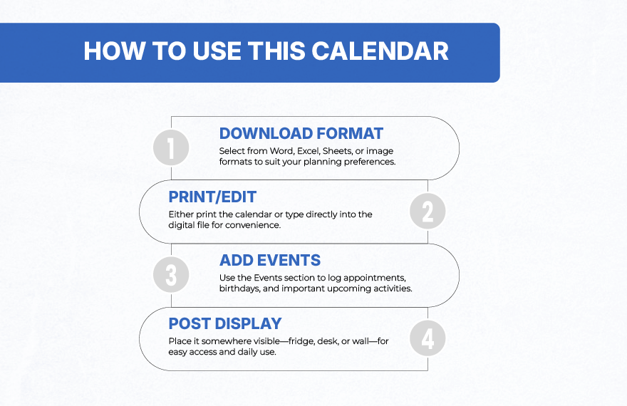 Simple October 2025 Calendar Template