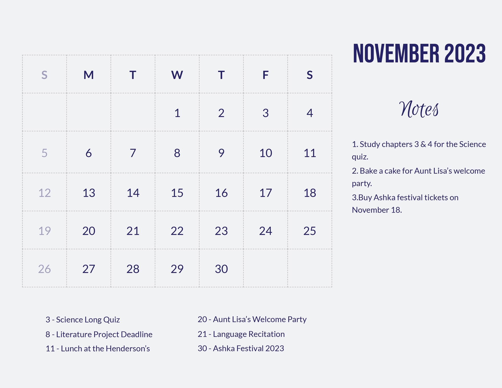 FREE November 2023 Calendar Word Template Download Template