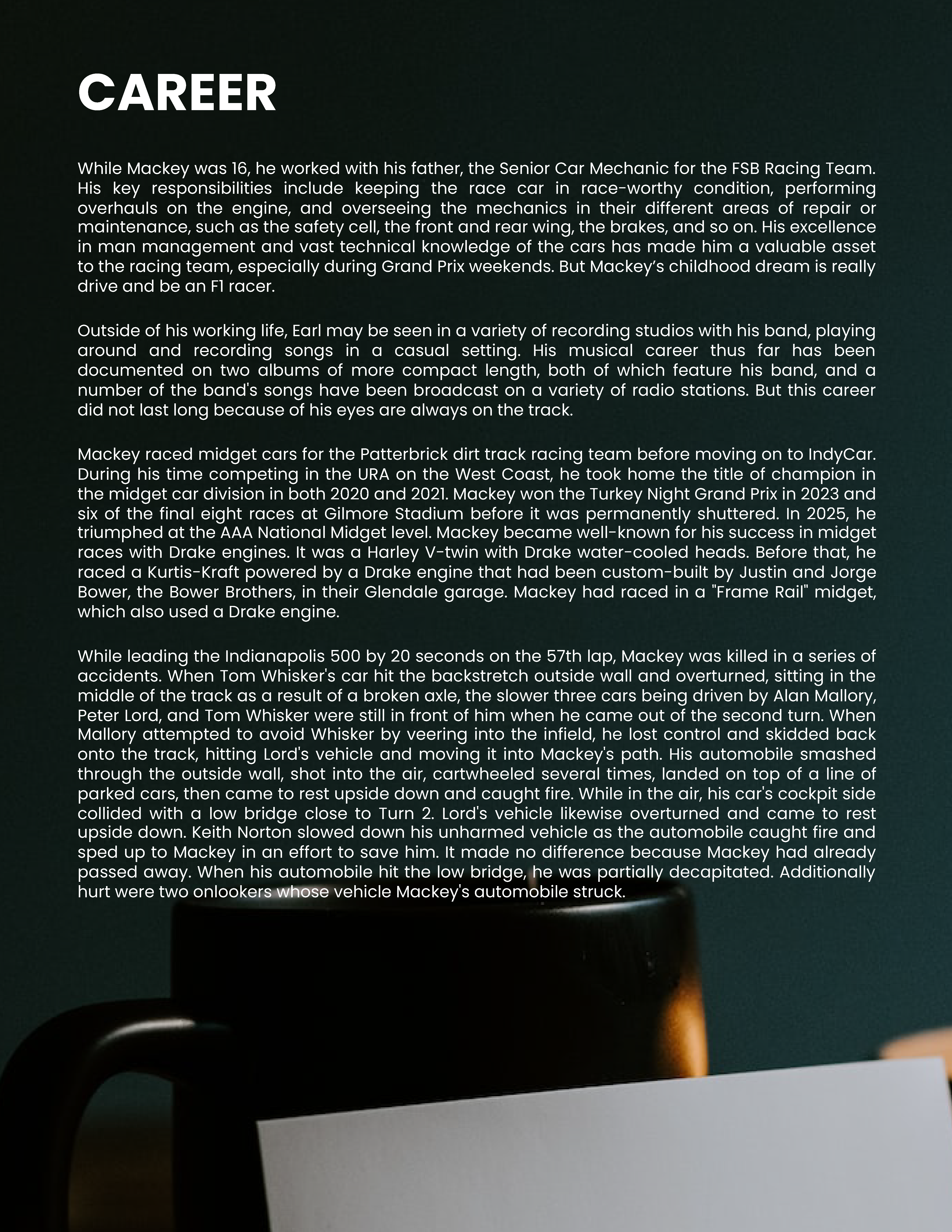 Free Blank Biography Template to Edit Online