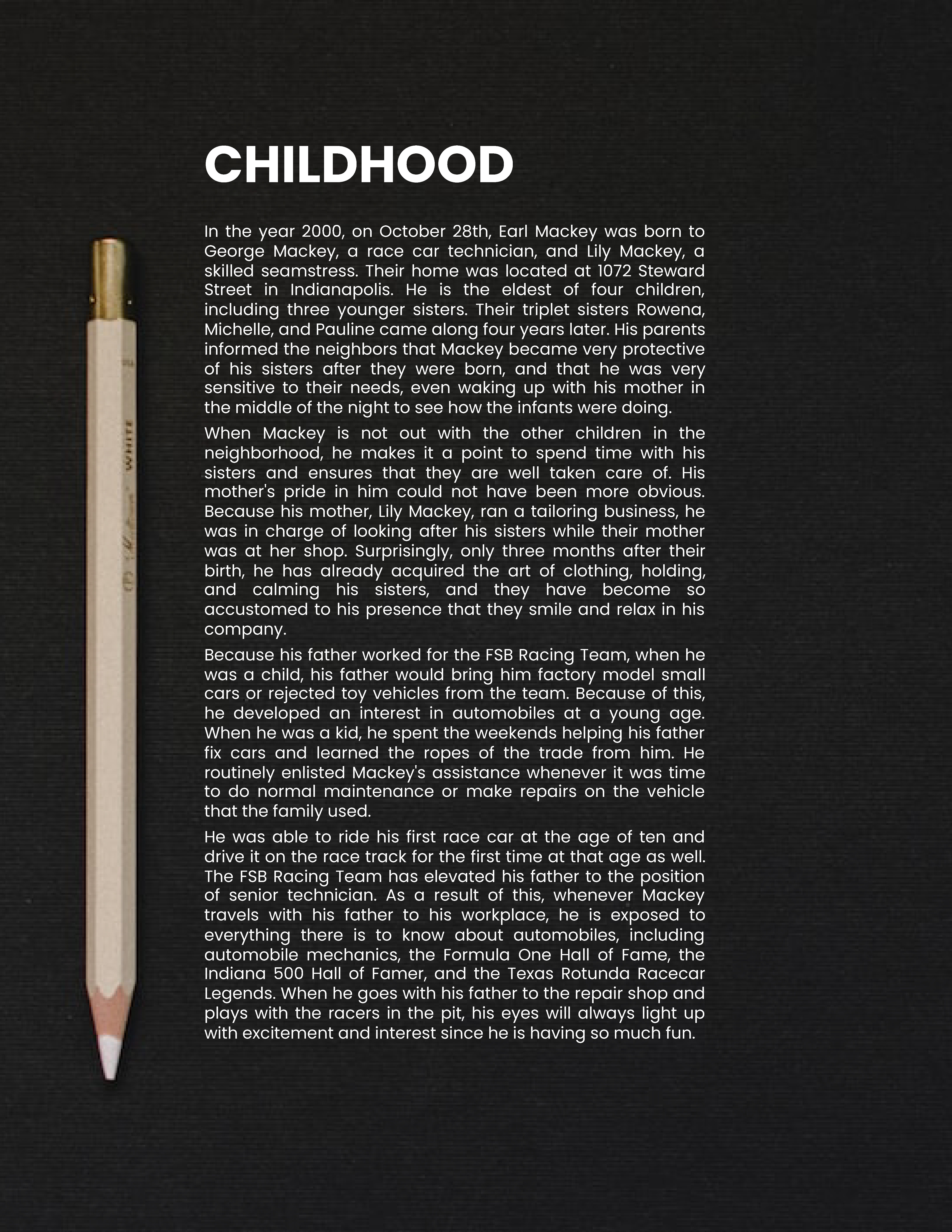 Free Blank Biography Template to Edit Online