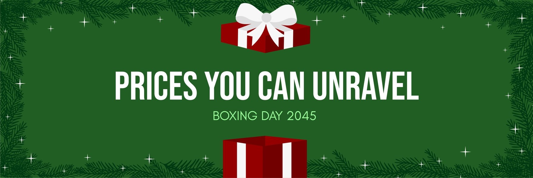 Boxing Day Twitter Banner