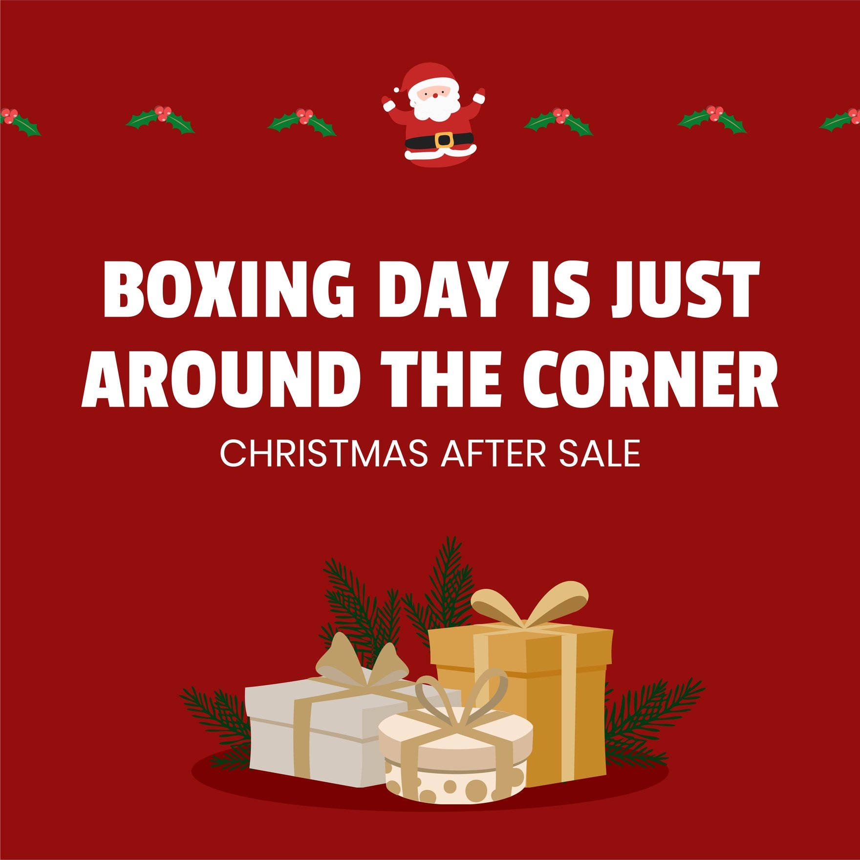 Boxing Day Instagram Ads