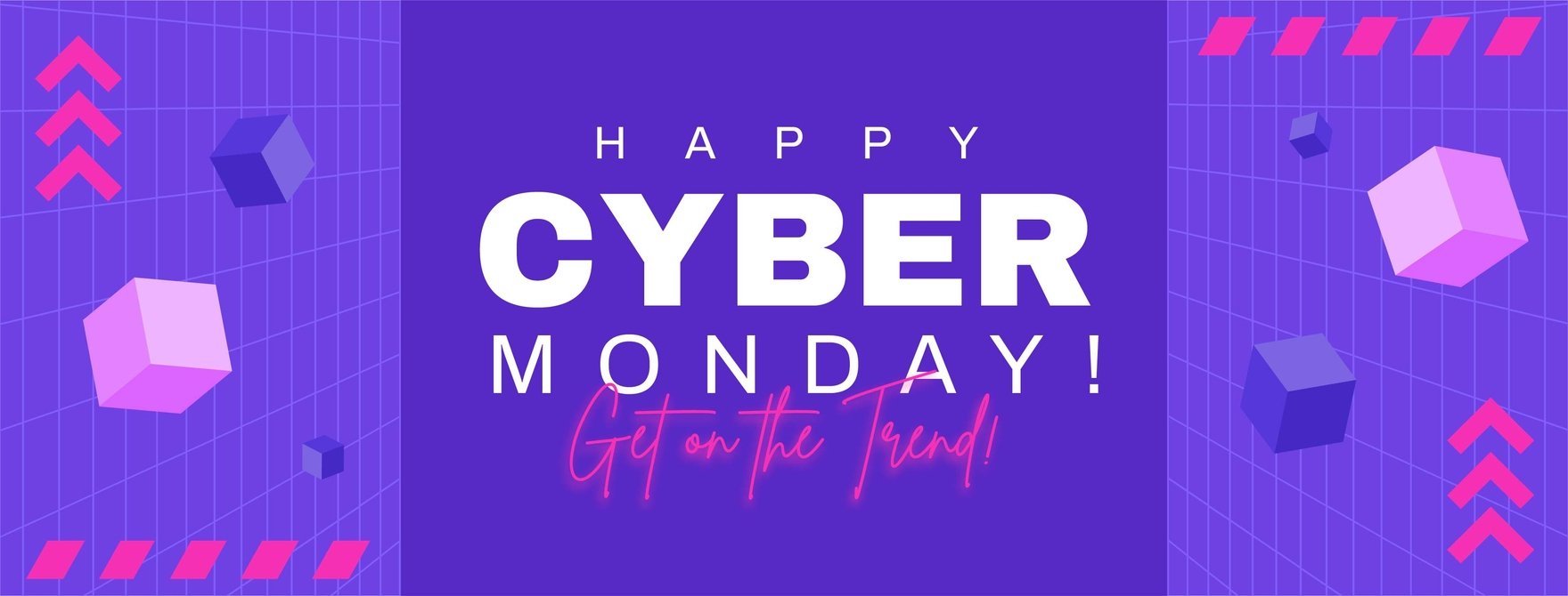Cyber Monday Facebook Cover Banner