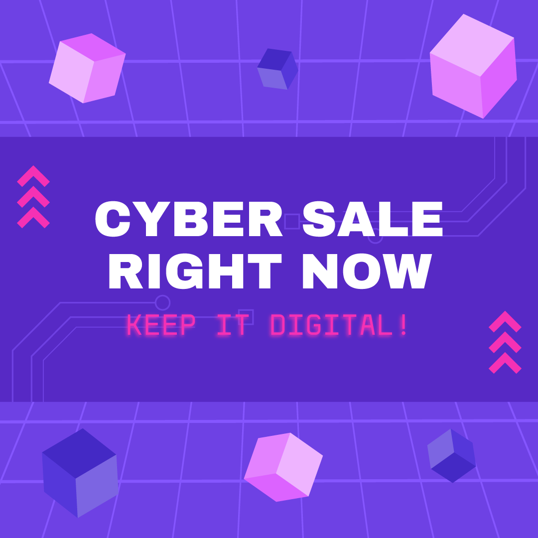 Cyber Monday Facebook Ad Banner