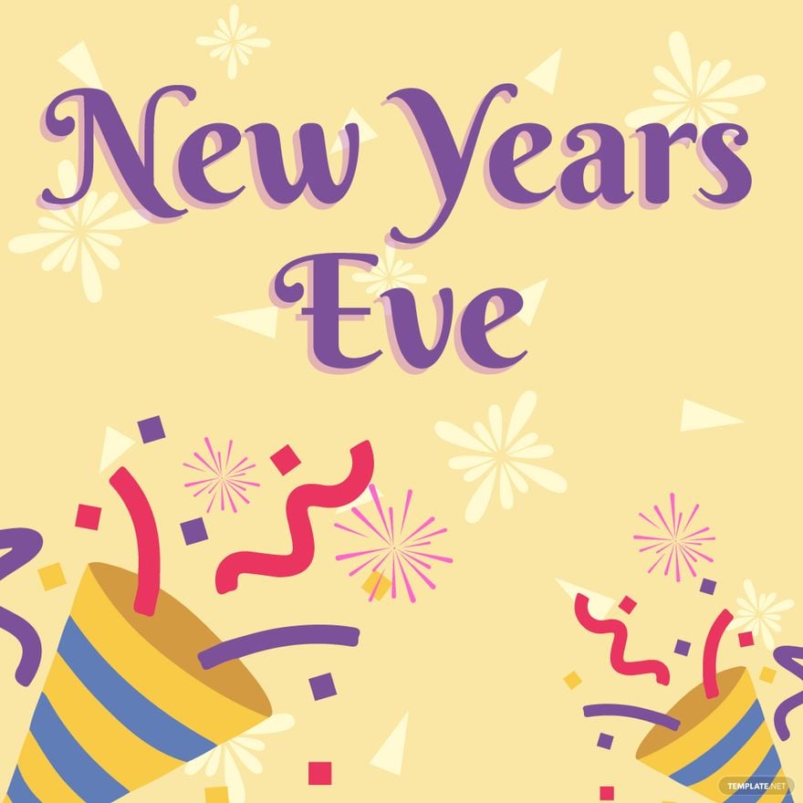New Year's Eve Sign Vector