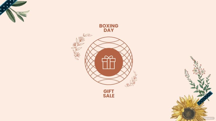 Boxing Day Aesthetic Background
