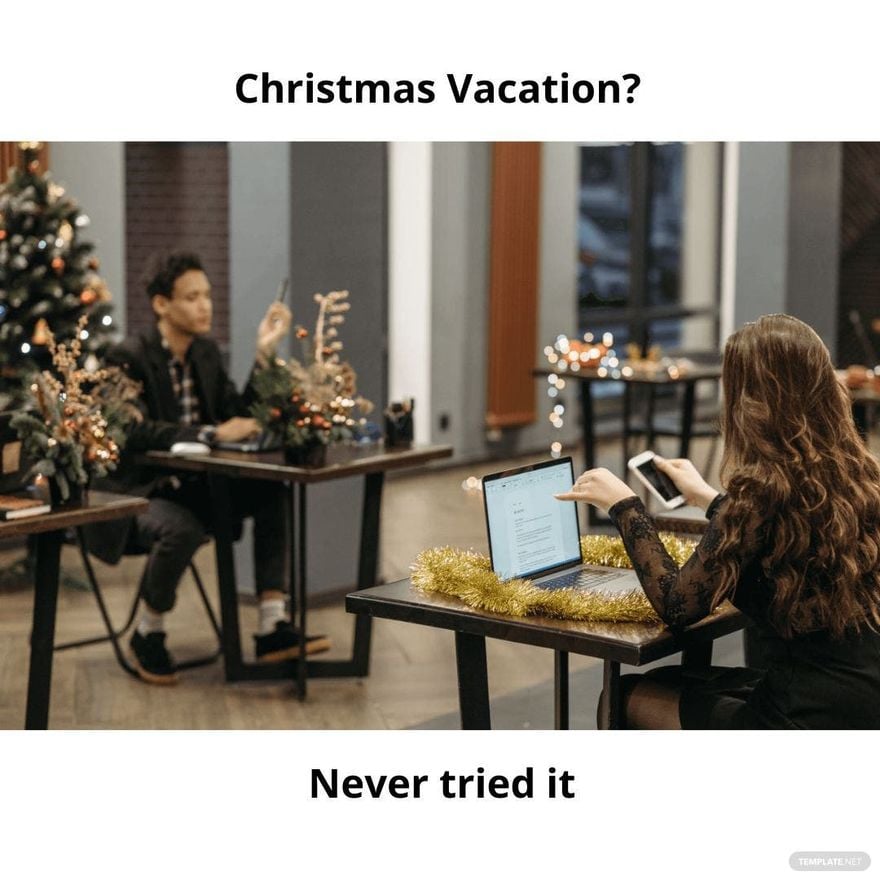 Free Christmas Vacation Meme in JPG