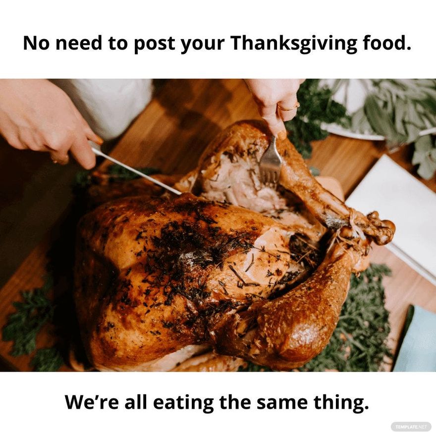 Free Friends Thanksgiving Meme in JPG