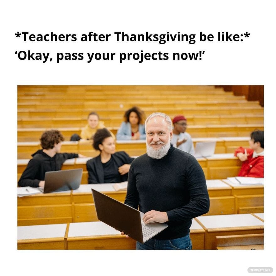 Free Post Thanksgiving Meme in JPG
