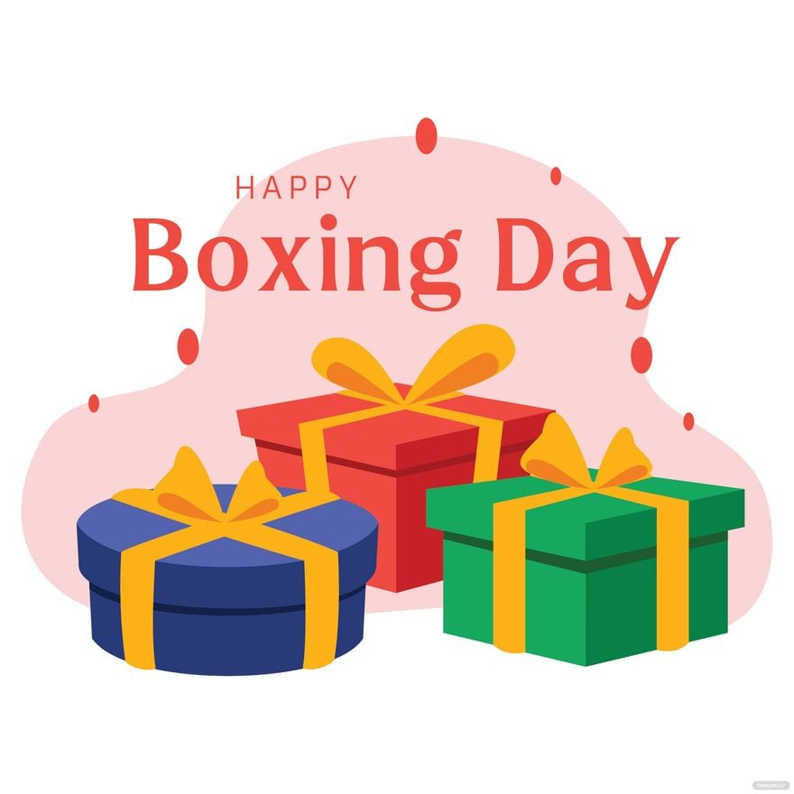 Free Happy Boxing Day Clipart in Illustrator, PSD, EPS, SVG, JPG, PNG