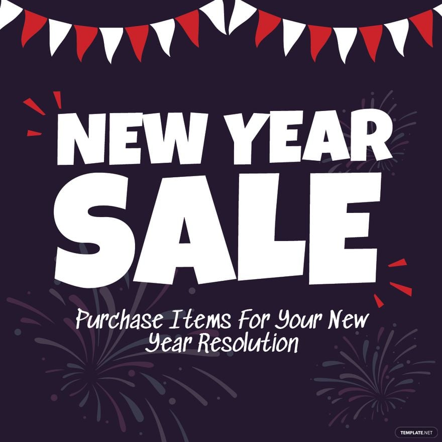 New Year's Eve Promotion Vector in Illustrator, PSD, EPS, SVG, PNG, JPEG