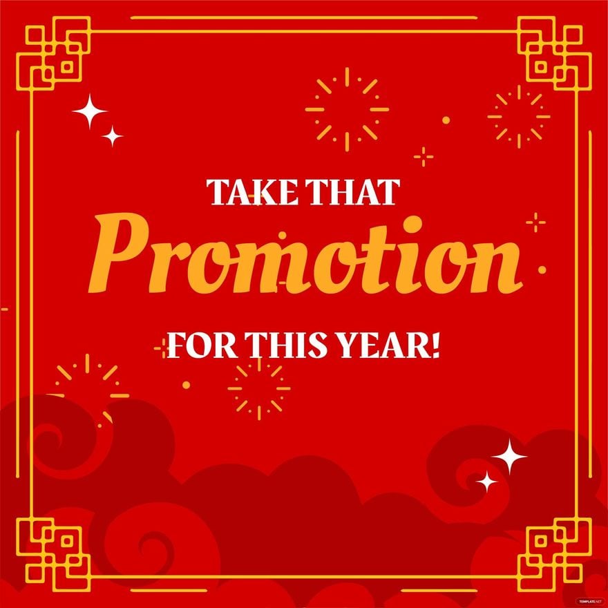 Free New Year's Day Promotion Vector in Illustrator, PSD, EPS, SVG, JPG, PNG