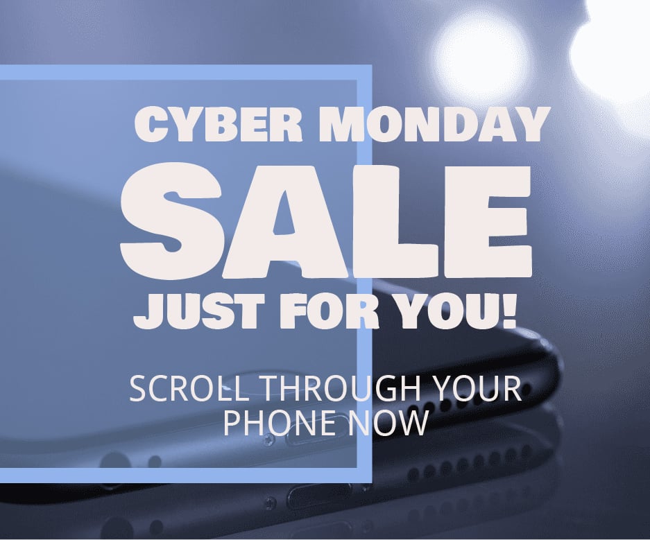Cyber Monday Photo Banner