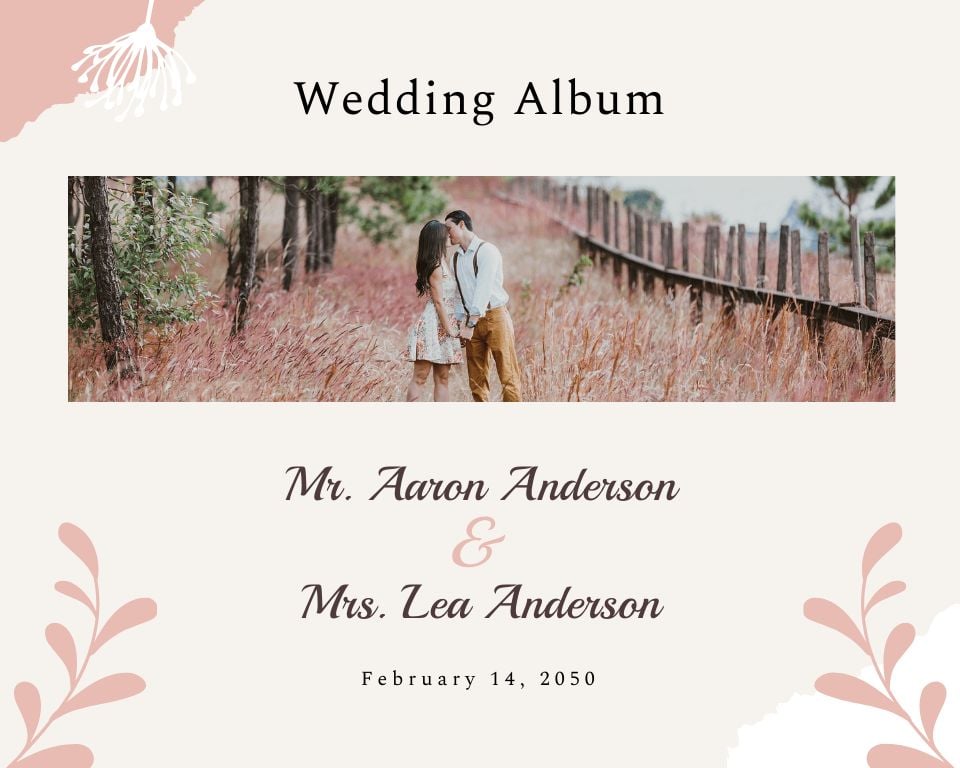 Wedding Photo Album Template