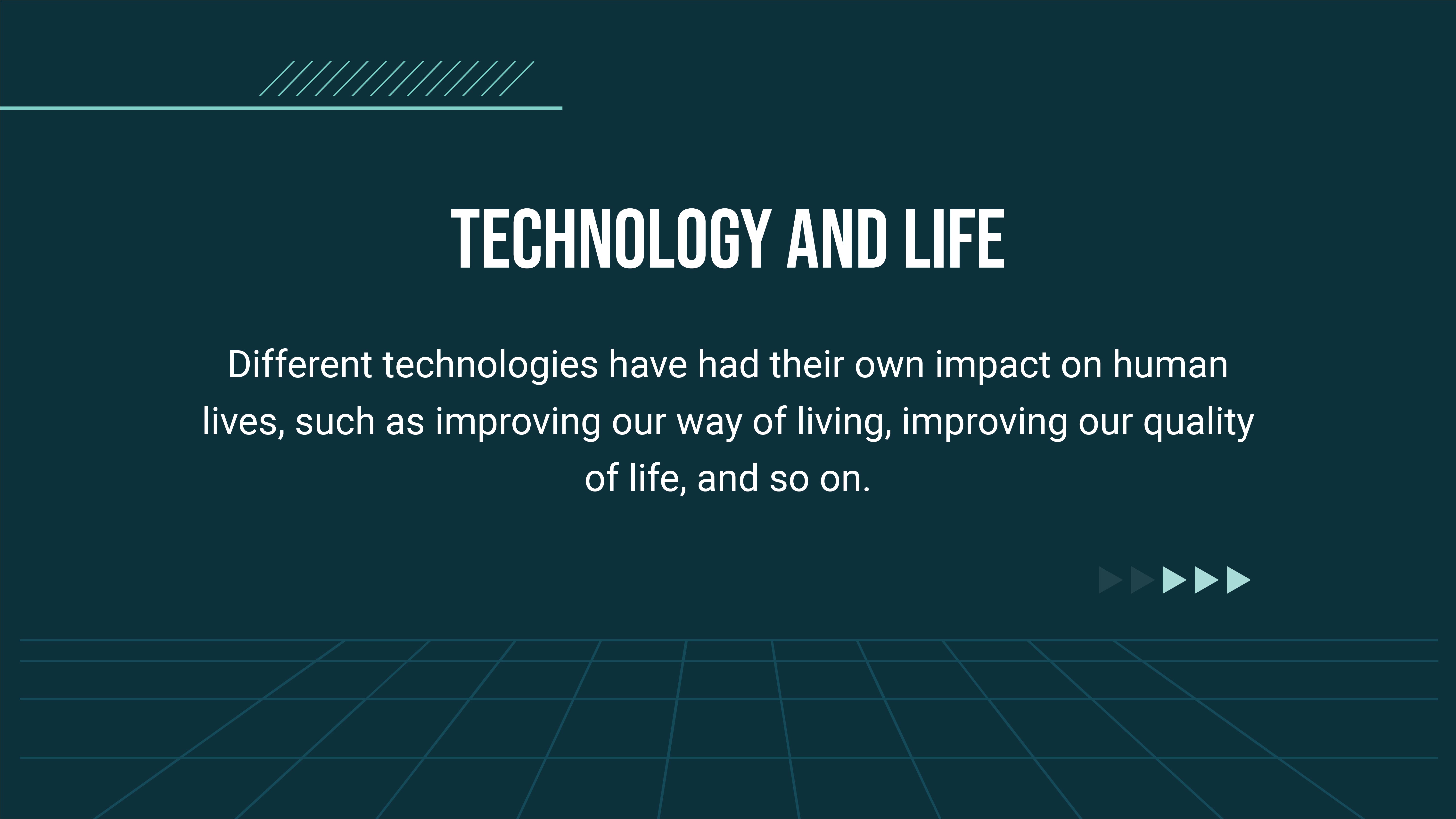 Free Technology  Infographic Presentation Template to Edit Online