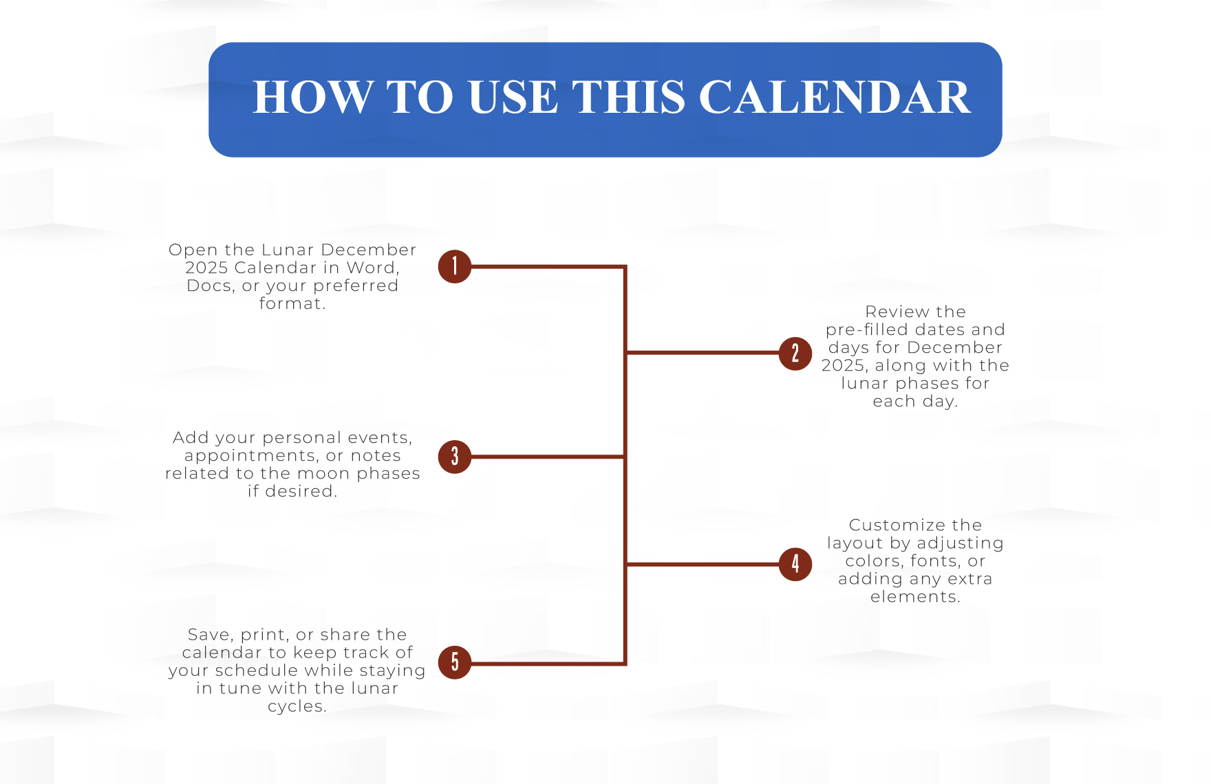 Lunar Calendar December 2025