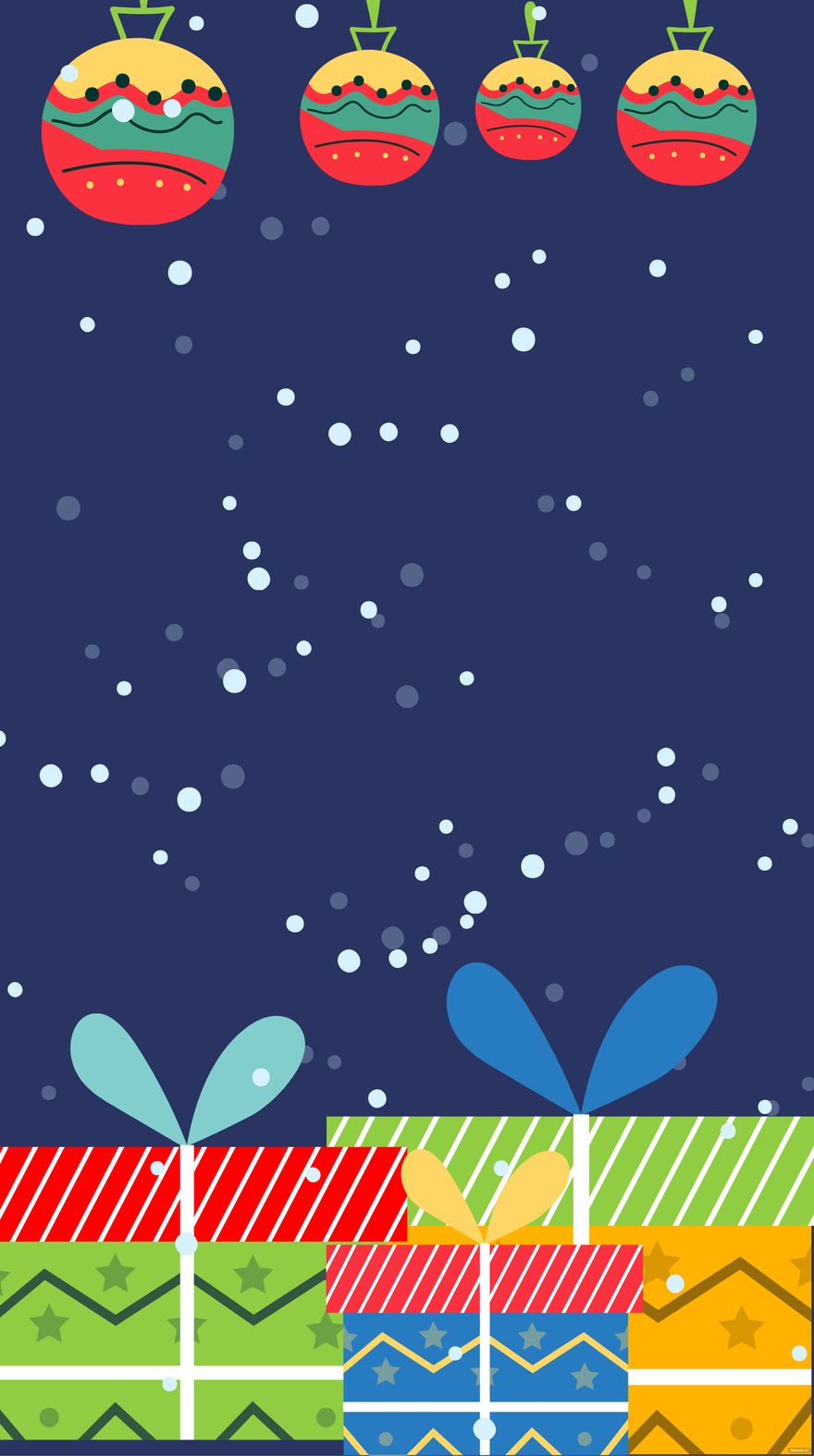 Free Boxing Day iPhone Background in PDF, Illustrator, PSD, EPS, SVG, JPG, PNG