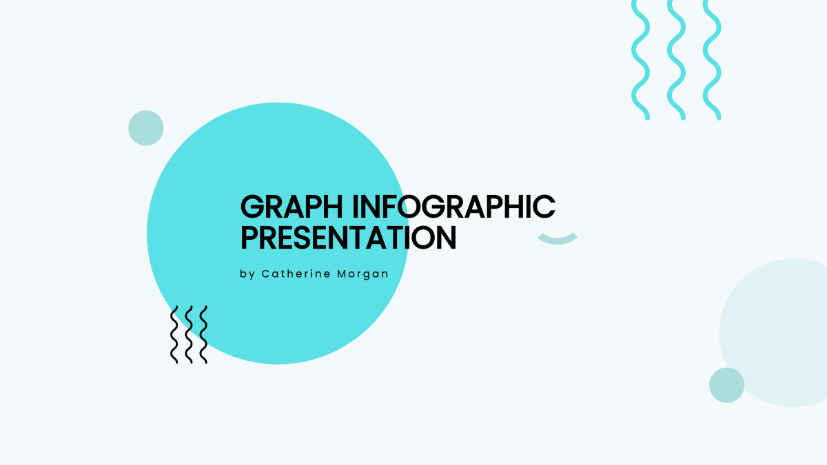 Graph Infographic Presentation Template