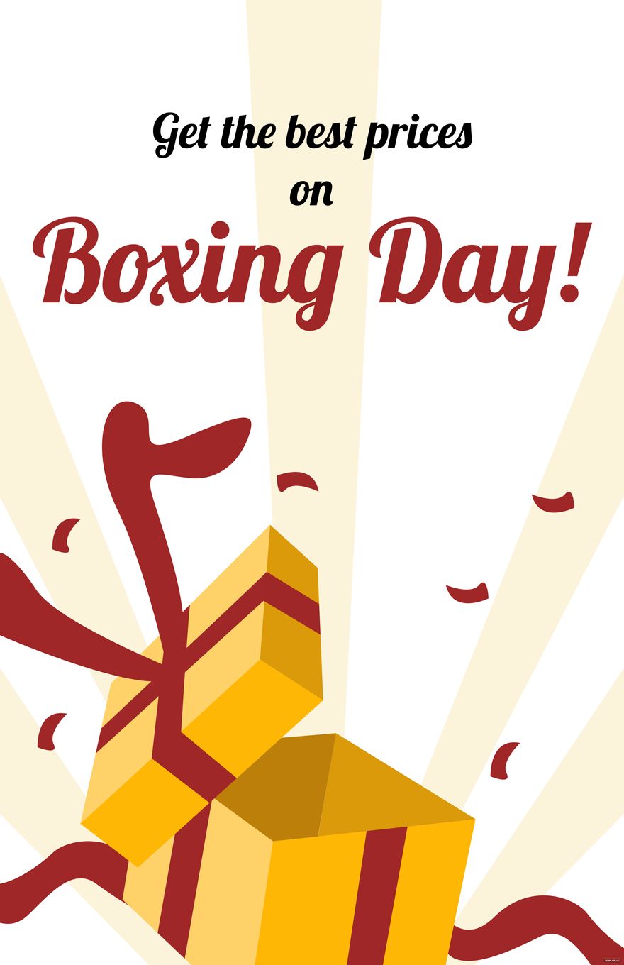 Happy Boxing Day Poster