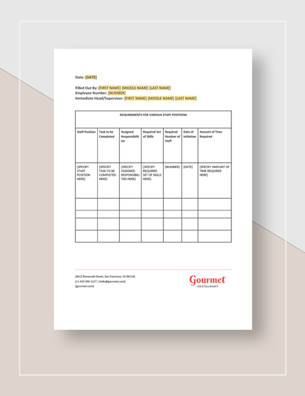 Staffing Agency Business Plan Template