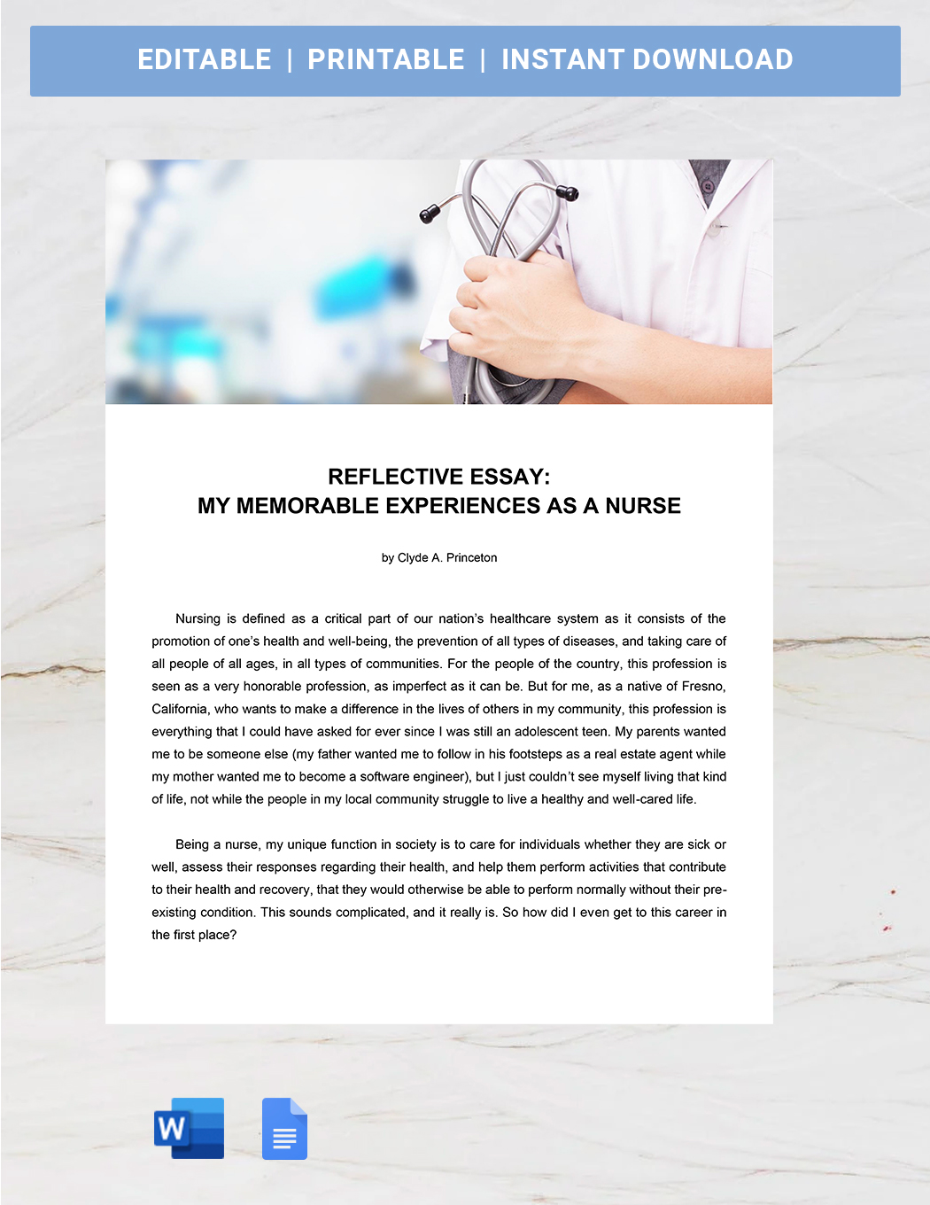 reflective essay about nursing home