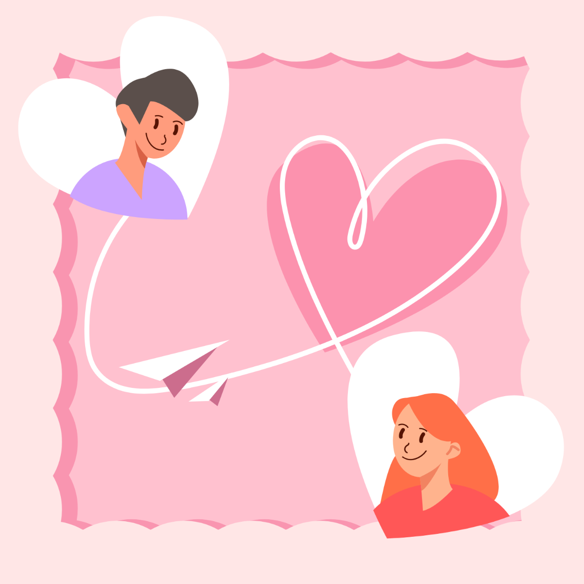 Valentine's Day Vector Template