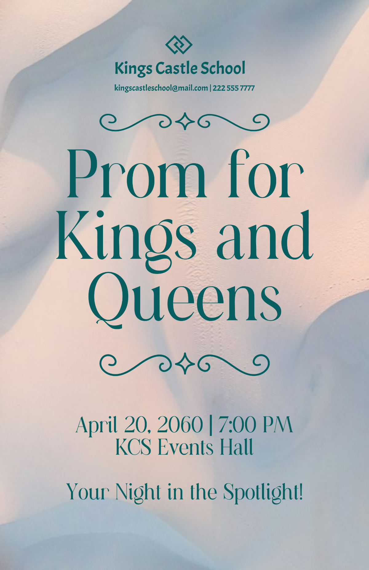 Prom Event Poster Template