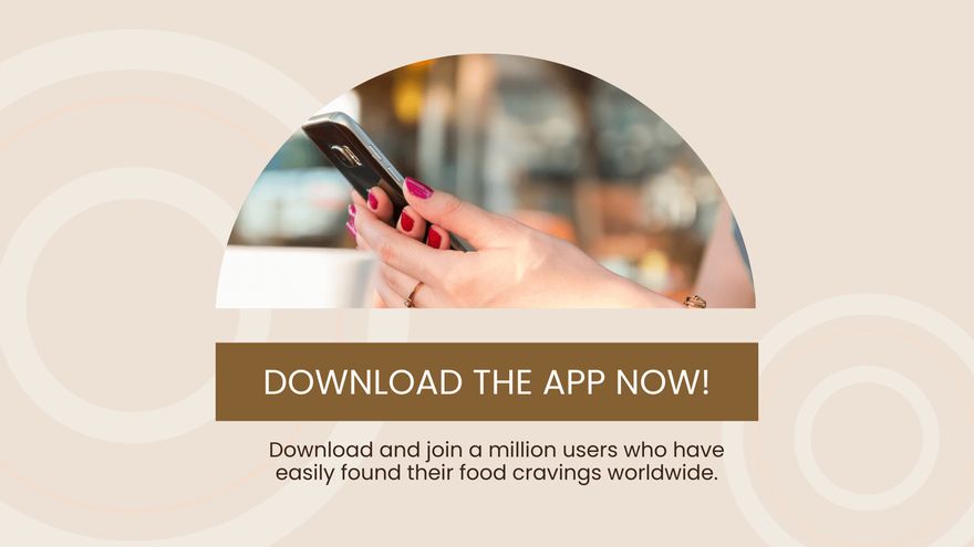 Free Product Infographic Presentation Template to Edit Online