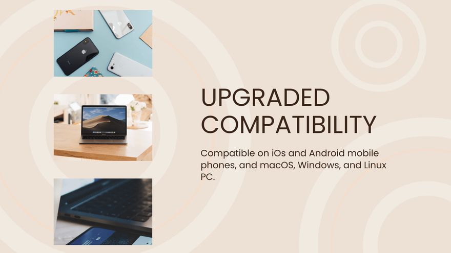 Free Product Infographic Presentation Template to Edit Online