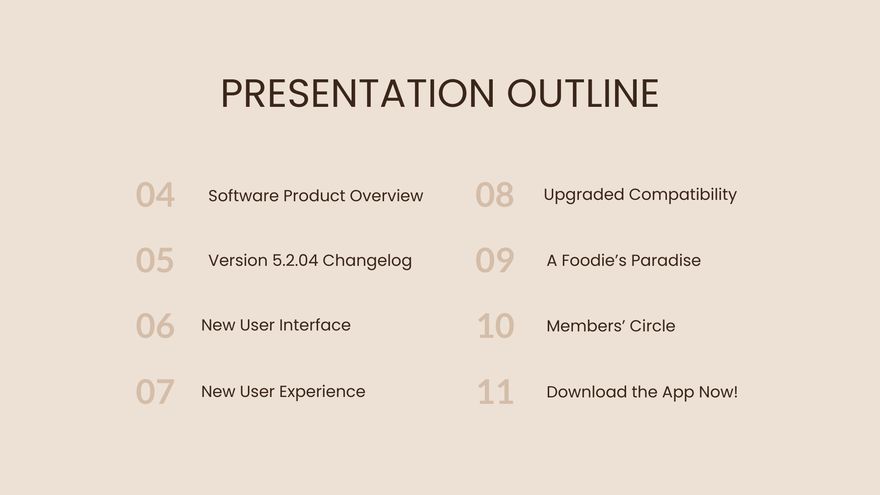 Product Infographic Presentation Template