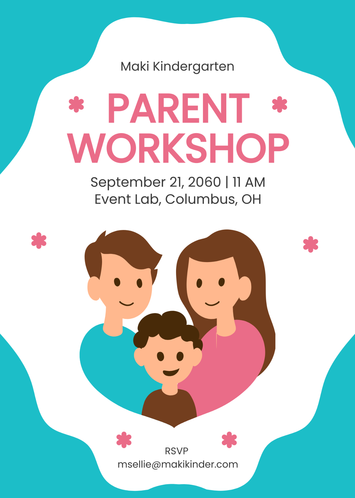 Parent Workshop Invitation Template