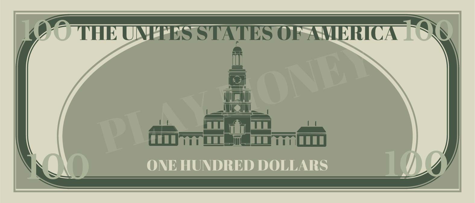 Free Realistic Play Money Template to Edit Online