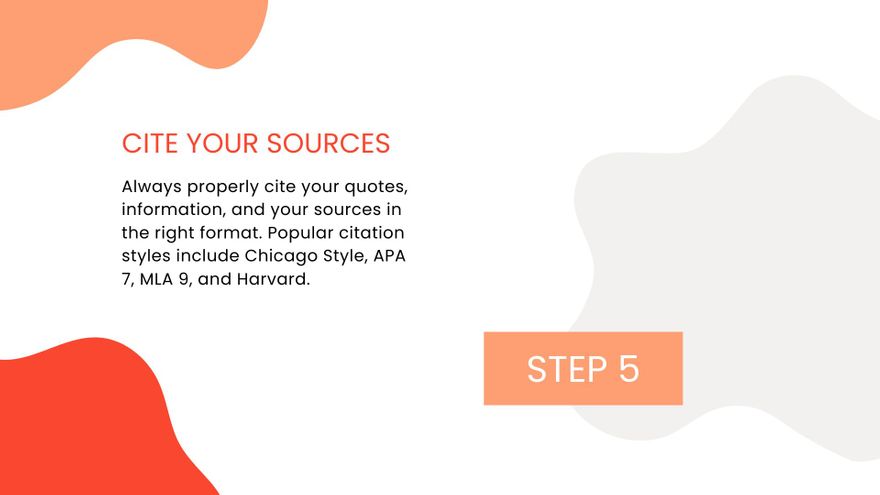 Free Research Infographic Presentation Template to Edit Online