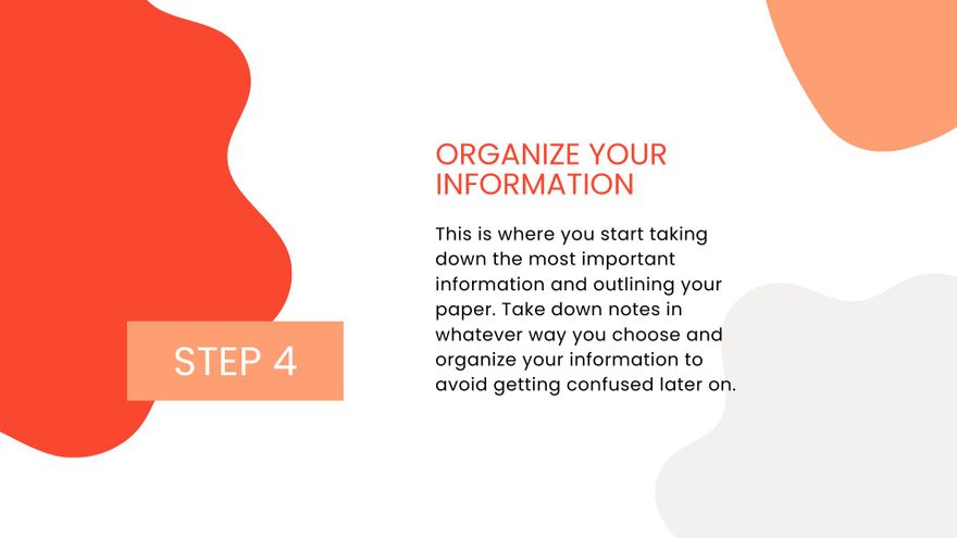 Free Research Infographic Presentation Template to Edit Online