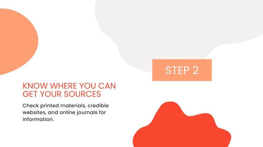 Free Research Infographic Presentation Template to Edit Online