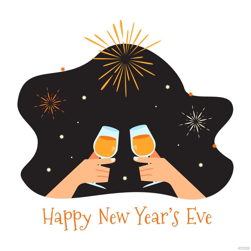 New Year s Eve Design Clipart In EPS Illustrator JPG PSD PNG SVG 