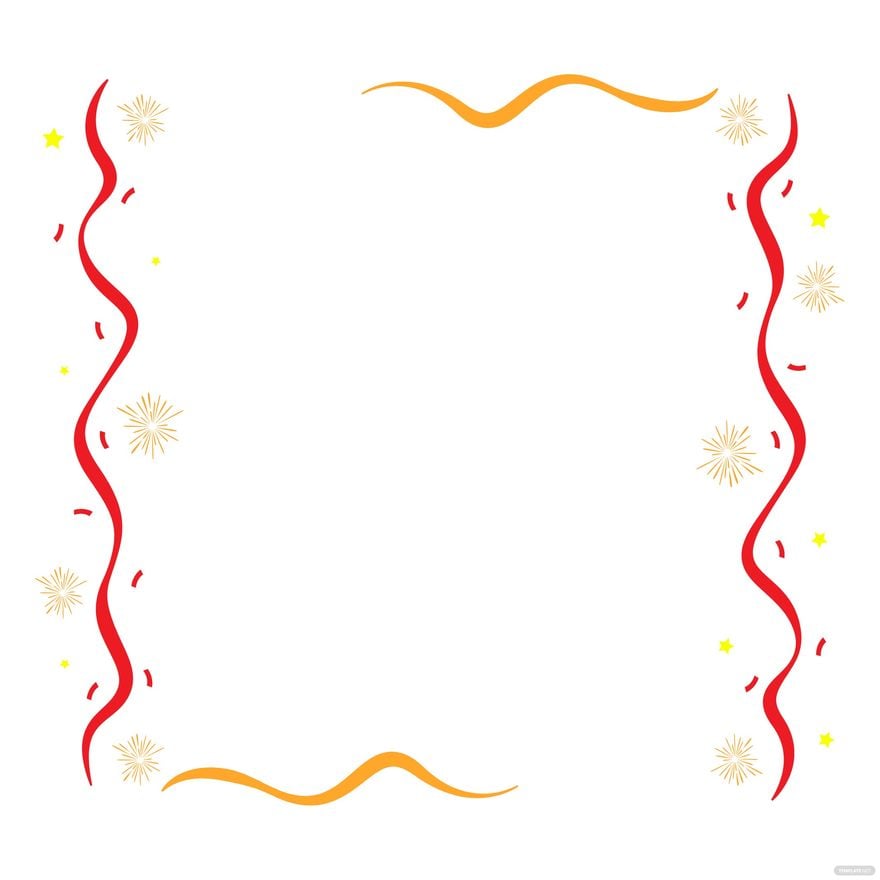 New Year's Eve Border Clipart