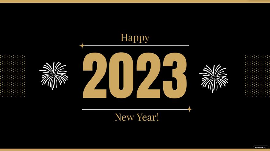 Free New Year's Eve Gold Background