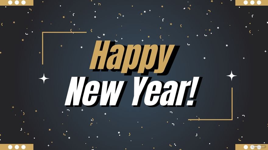 Free New Year's Eve Gradient Background