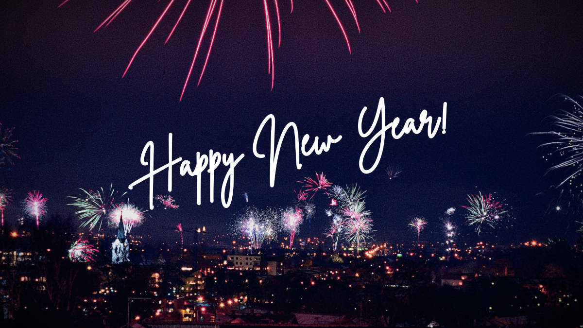 New Year's Eve Image Background Template