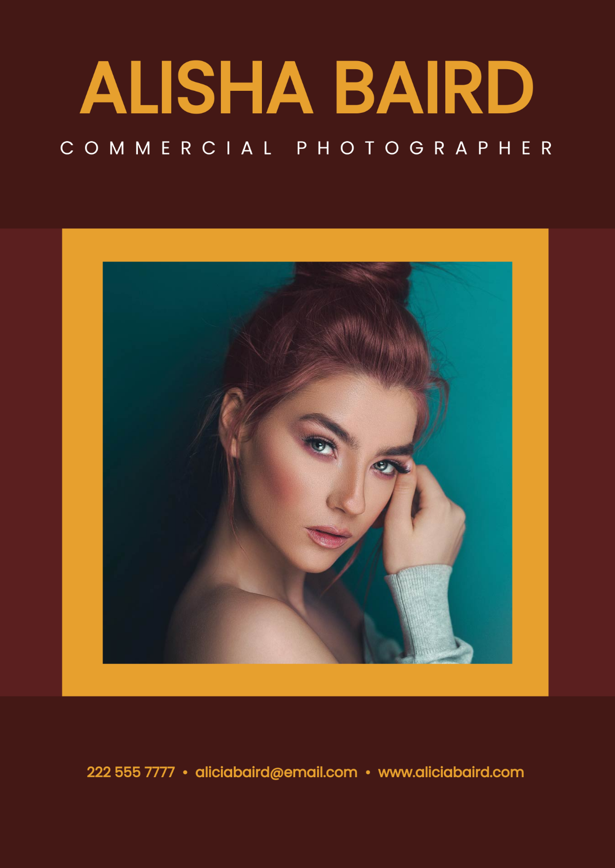 Free Commercial Photography Portfolio Template