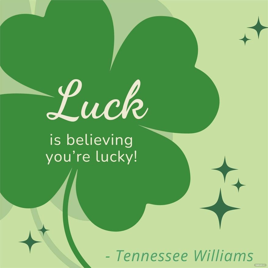 St. Patrick's Day Quote Vector